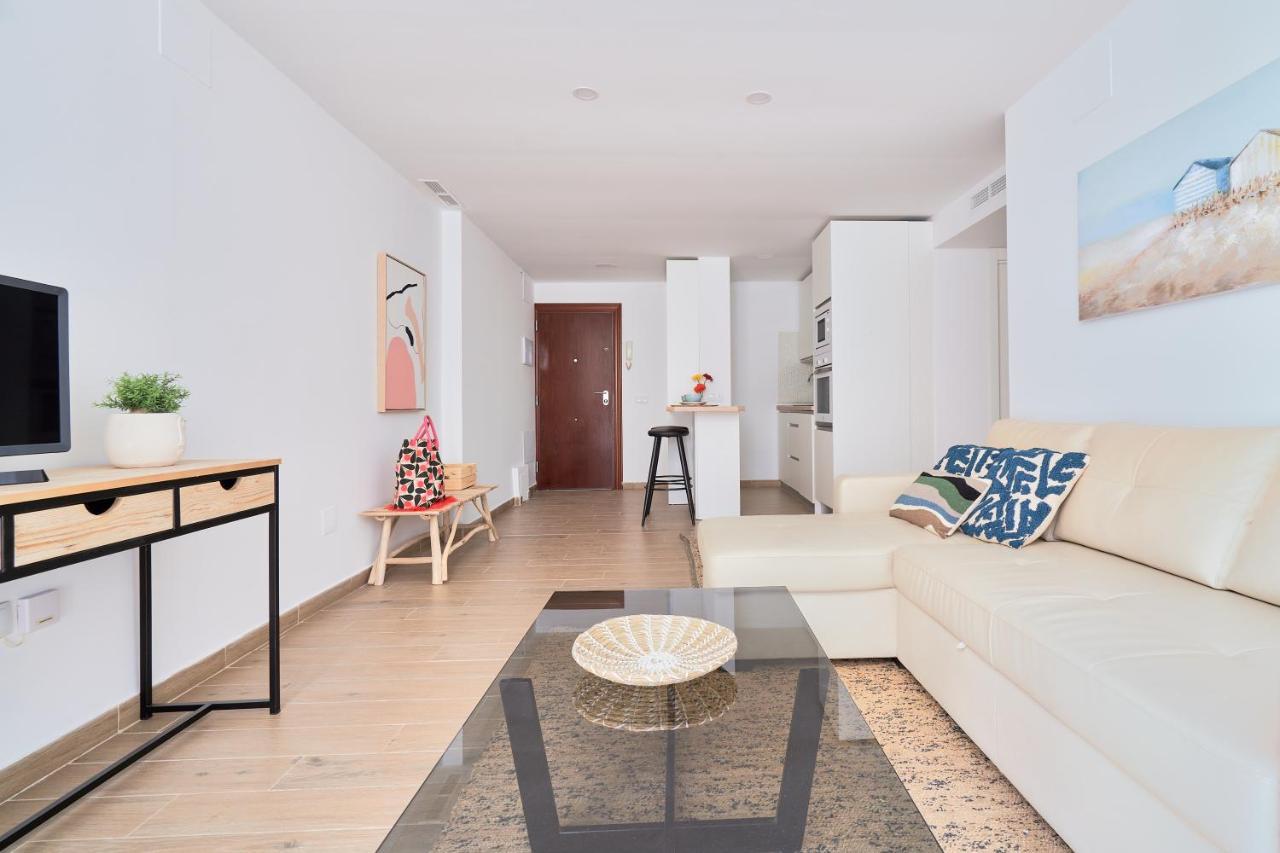 Apartamento En Primera Linea De Playa En La Malagueta Малага Екстериор снимка